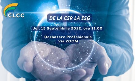 EventsOnline.ro recomandă Dezbaterea Profesională „De la CSR la ESG”