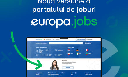 Portalul europa.jobs a fost relansat. Noua versiune include o multitudine de optimizări
