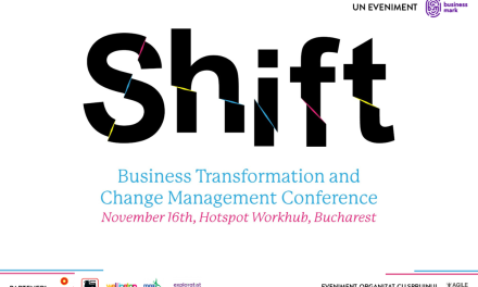 Pe 16 noiembrie are loc conferința anuală „SHIFT. Business Transformation and Change Management Conference”