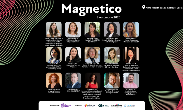 14 profesioniști explorează magnetismul brandurilor de angajator într-o piață a talentelor competitivă, la prima ediție Magnetico Galați-Brăila